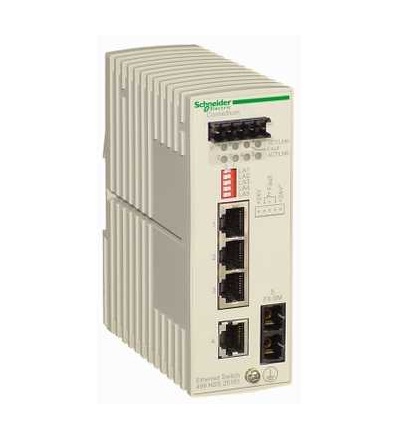 499NSS25101 ConneXium Ethernet TCP/IP spínač-ConneXium-4 porty pro měď+1 pro opt. vlákno, Schneider Electric