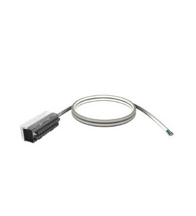 BMXFTW301S Stíněný kabel s konektorem, 20-pin -s volným koncem, pro M340 I/O, 3m, Schneider Electric