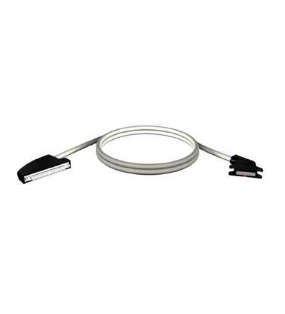 BMXFCC1003 Kabel s konektorem, 40-pin. svorka, 2 x HE10 konektor, pro M340 I/O, 10m, Schneider Electric