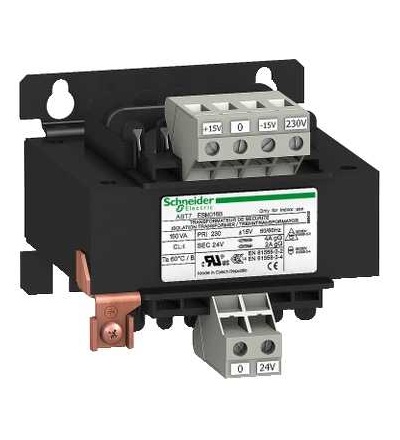 ABT7ESM004B Napěťový transformátor, ekonomická řada 230 V, 1x24 V, 40 VA, Schneider Electric
