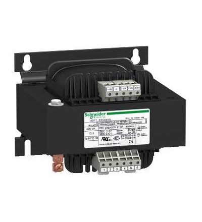 ABT7PDU100G Napěťový transformátor-230..400 V-2x115 V-1 KVA, Schneider Electric