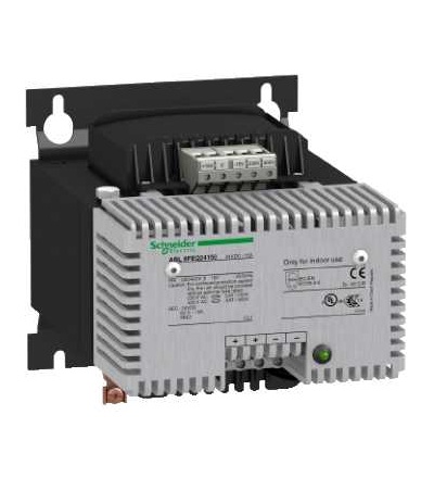 ABL8FEQ24200 Usměrněné a filtrované napájení, 1 nebo 2-fáz., 400 V AC, 24 V, 20A, Schneider Electric