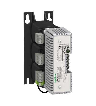 ABL8TEQ24200 Usměrněné a filtrované napájení, 3-fáz., 400 V AC, 24 V, 20A, Schneider Electric