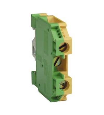 AB1TP435U Svorkovnice, uzem., 4mm2 šroubová, zelená/žlutá, Schneider Electric