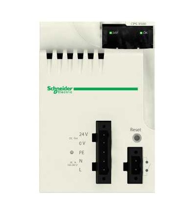 BMXCPS3500 Napájecí modul M340, 100..240 V AC, 36 W, Schneider Electric