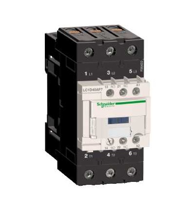 LC1D40AP7 TeSys D stykač, 3p(3Z), AC-3, ? 440 V 40A, 230 V AC cívka, Schneider Electric