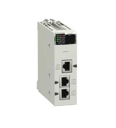 BMXNOM0200H H, Komunikační module 2xRS485/232, Modbus, Schneider Electric
