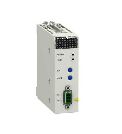 BMXEIA0100 Master modul, až 62 zař. na diskrét. I/O, až 31 zař. na analog. I/O, Schneider Electric