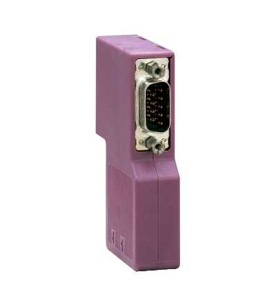 490NAD91105 Profibus DP konektor s prog. portem, pro komunikační adaptér, Schneider Electric