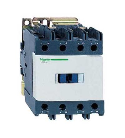 LC1D80004S5 TeSys D stykač, 4p(4Z), AC-1, ? 440 V 125A, 500 V AC cívka, Schneider Electric