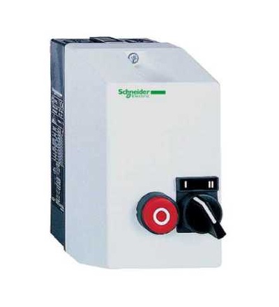 LE2D09Q7A59 TeSys LE, reverzační spouštěč ve skříňce, 9A, 380 V AC cívka, N svork., Schneider Electric
