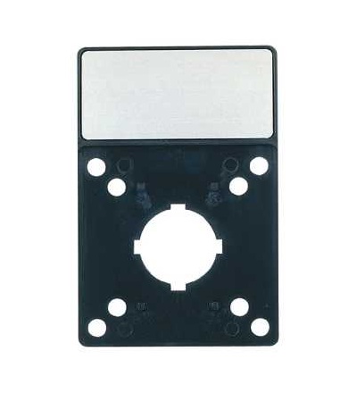 KZ103 Držák štítků s prázdným štítkem, pro čelní panel 90x90mm, Schneider Electric