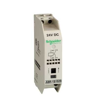 ABR1S102B El.-mech. interface modul, 17,5mm, elektromech., 24 V DC, 1 Z, Schneider Electric