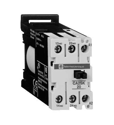 CA2SK11B7 TeSys SK ovl. relé, 1Z+1V, 10A, 24 V AC cívka, Schneider Electric
