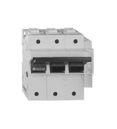 GK1EW TeSys pojistkový odpojovač, 3p -50A- pojistka vel. 14x51mm-s jednofáz. ochr., Schneider Electric
