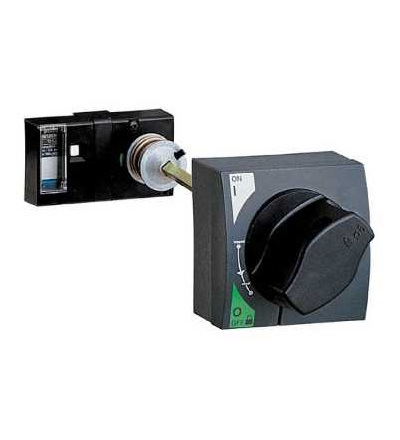 19088 Přední otočná rukojeť NG 125, černá rukojeť, 3p nebo 4p, Schneider Electric