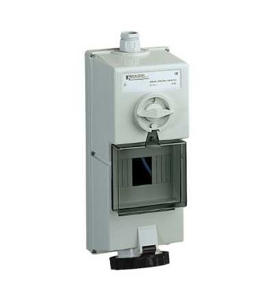 82774 Blokovaná zásuvka Isoblock-32A-3p+N+E-480...500 V AC-IP65-nástěnná, Schneider Electric