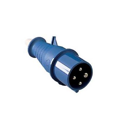 83901 Pratika průmyslová vidlice, přímá, 16A, 3p+E, 200...250 V AC, IP44, Schneider Electric
