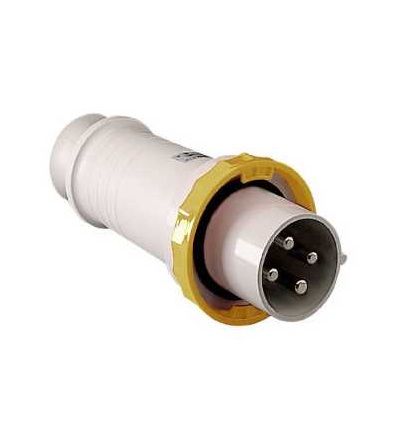 81376 Pratika průmyslová vidlice-přímá-63A-3p+E-100..130 V AC-IP 67, Schneider Electric