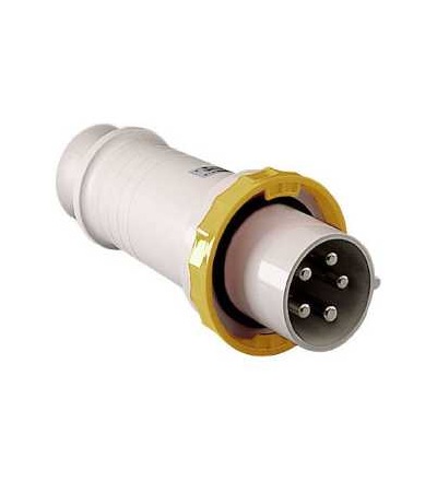 81377 Pratika průmyslová vidlice, přímá, 63A, 3p+N+E, 100...130 V AC, IP67, Schneider Electric