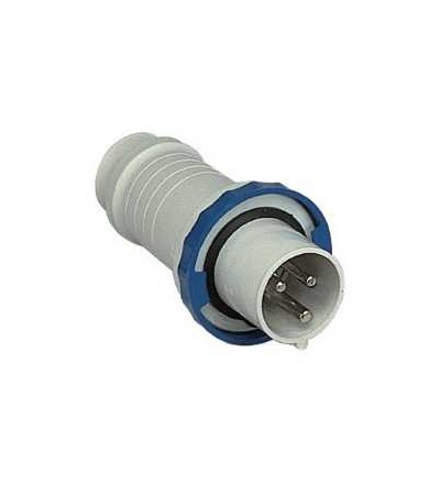 81390 Pratika průmyslová vidlice, přímá, 125A, 2p+E, 200..250 V AC, IP 67, Schneider Electric