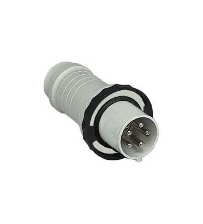 81398 Pratika průmyslová vidlice, přímá, 125A, 3p+N+E, 480...500 V AC, IP67, Schneider Electric