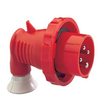 81758 Pratika průmyslová vidlice, úhlová, 16A, 3p+E, 380...415 V AC, IP67, Schneider Electric