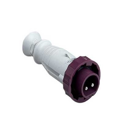 82365 Pratika průmyslová vidlice, přímá, 32A, 2p, 20...25 V AC, IP67, Schneider Electric