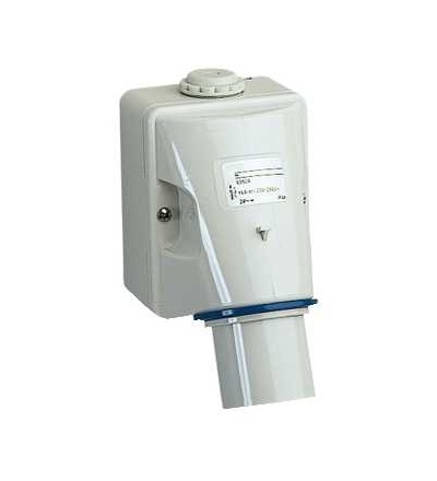 83517 Pratika přívodka, 32A, 3p+E, 200...250 V AC, IP44, Schneider Electric