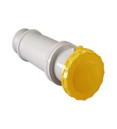 81488 Pratika průmyslová spojka, přímá, 125A, 3p+E, 100...130 V AC, IP67, Schneider Electric