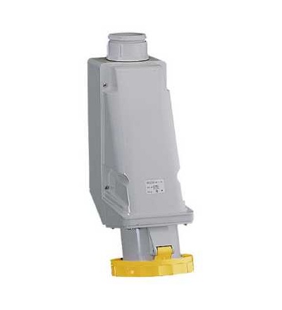 81189 Pratika průmyslová zásuvka, 125A, 3p+N+E, 100...130 V AC, IP67, Schneider Electric
