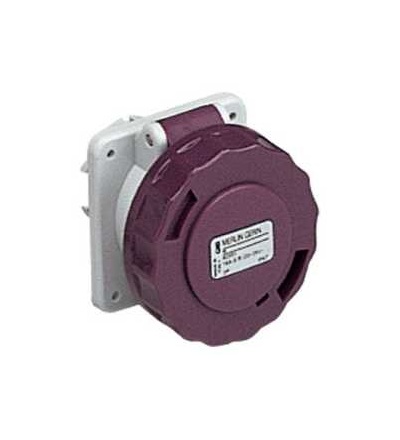 82952 Pratika průmyslová zásuvka, přímá, 16A, 3p, 20..25 V AC, IP 67, Schneider Electric