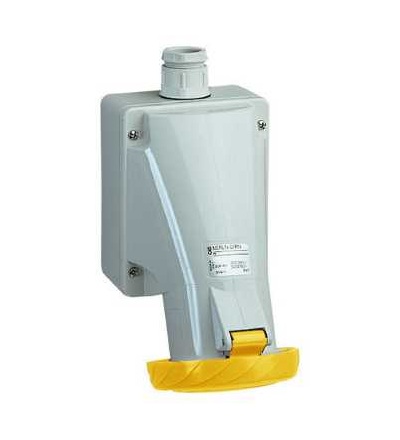 83153 Pratika průmyslová zásuvka, 16A, 3p+N+E, 100...130 V AC, IP67, Schneider Electric