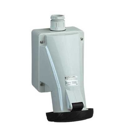 83162 Pratika průmyslová zásuvka, 16A, 3p+N+E, 480..500 V AC, IP 67, Schneider Electric