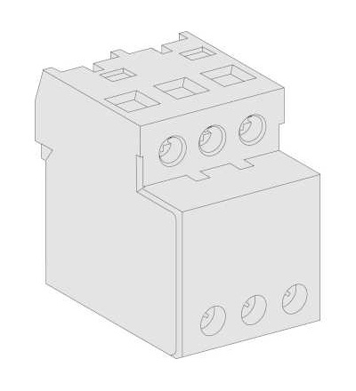 21144 Svorkovnice 3x25mm2 pro P25M, Schneider Electric