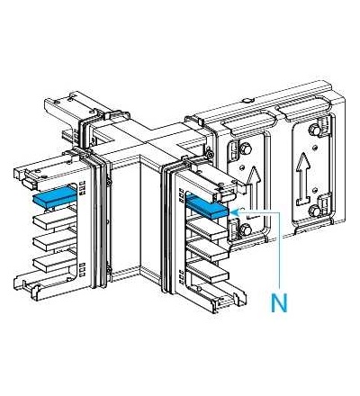 KSA400DXC40 Canalis-X, koleno 400A, Schneider Electric