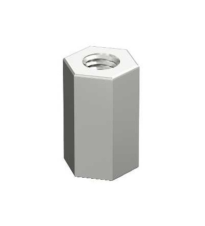 724807 Wibe-spojka závitové tyče m10, nerezová ocel AISI 316L, Schneider Electric