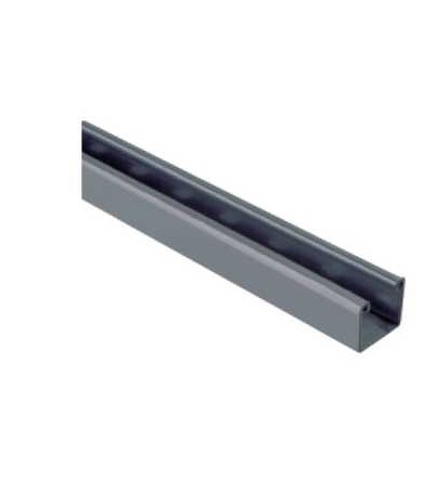 2511240 Perforovaný profil Omega-pozink.-23mm x 50mm x 2000mm, Schneider Electric