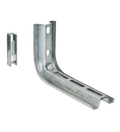 4550315 Omega vodorovný držák-pozink.-131mm x 200mm x 50mm, Schneider Electric