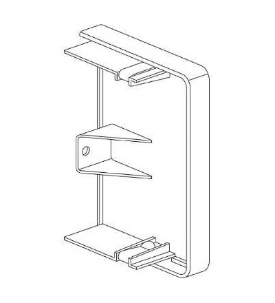 ISM11104 OptiLine 70-koncový díl-PC/ABS-bílá, Schneider Electric