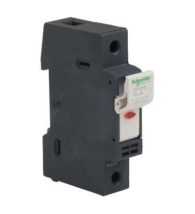 DF101V TeSys pojistkový odpojovač 1p 32A-velikost pojistky 10x38mm-se signalizací, Schneider Electric