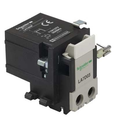 LA7D03F TeSys D jisticí nadproudové relé, vzd. el. vypnutí, 110 V DC/AC, Schneider Electric