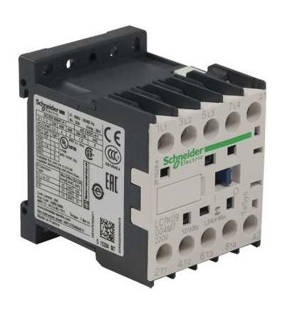 LC7K09004M7 TeSys K stykač, 4p (4Z) -AC-1, ? 440 V 20A, cívka 220...230 V AC, Schneider Electric