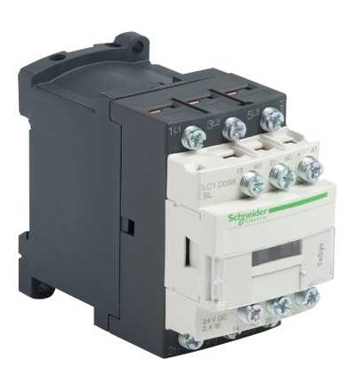 LC1D096BL TeSys D stykač, 3p(3Z), AC-3, ? 440 V 9A, 24 V DC cívka, Schneider Electric
