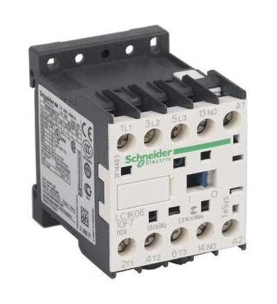 LC1K0610F7 TeSys K stykač, 3p (3Z), AC-3, ? 440 V 6A, cívka 110 V AC, Schneider Electric