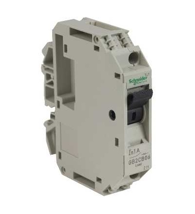 GB2CB06 TeSys GB2 jistič pro ovl. obvody, 1p, 1A, Id = 14A, Schneider Electric