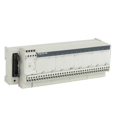 ABE7R16S210 Sokl, výstupní relé svorkovnice ABE7, 16 kanálů, relé 10mm, Schneider Electric