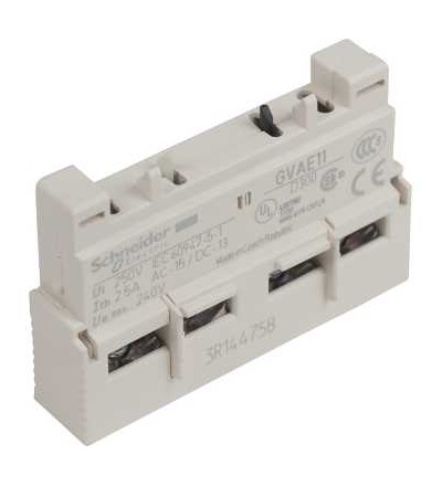 GVAE11 TeSys GV2 & GV3 -napěťová spoušť , 1 Z+1 V, Schneider Electric