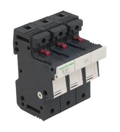 DF143C TeSys pojistkový odpojovač 3p 50A, velikost pojistky 14x51mm, Schneider Electric