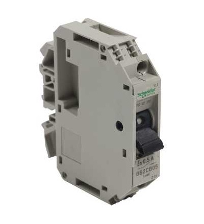GB2CB05 TeSys GB2 jistič pro ovl. obvody, 1p, 0,5A, Id = 6,6A, Schneider Electric